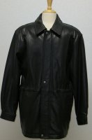 Lambskin Leather Trench Coat Traditional 3/4 Length