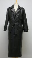 Lambskin Leather "Maxie" Full Length Coat