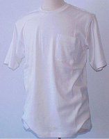 Cotton-Knit Dress T-shirt with Pocket