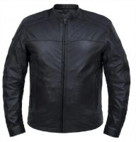Men Leather Biker Jacket w/ Zip out Liner (Avail. Only Online)