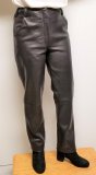 Women Leather Pants Soft Lambskin color Black