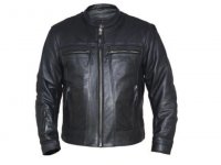 Men Premium Leather Motorcycle Biker Jacket