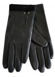 Women Soft Lambskin leather gloves with extended cuffs